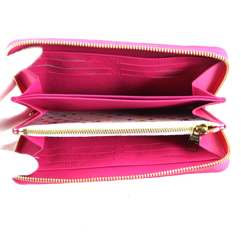 Louis Vuitton Murakami Takashi Murakami M13618 LV X TM Zippy Wallet Leather