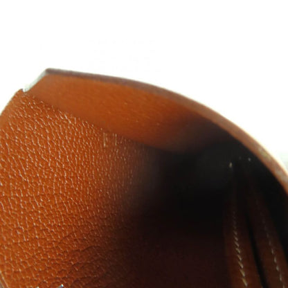 Hermes Vintage Margiela Period Clochette Leather Necklace Pendant Brown D