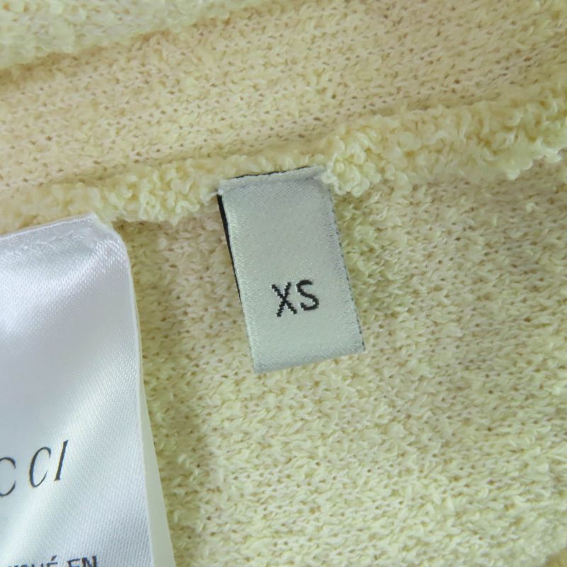 Gucci×disney 606143 Mickey Mouse Pile Dress Beige XS Genuine