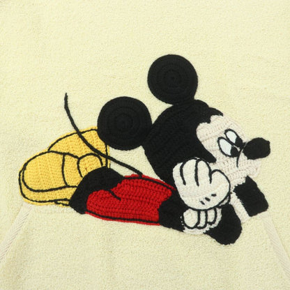 Gucci×disney 606143 Mickey Mouse Pile Dress Beige XS Genuine