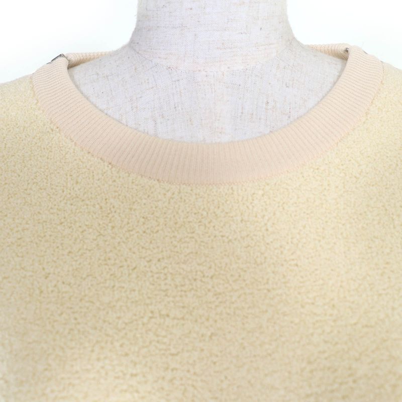 Gucci×disney 606143 Mickey Mouse Pile Dress Beige XS Genuine