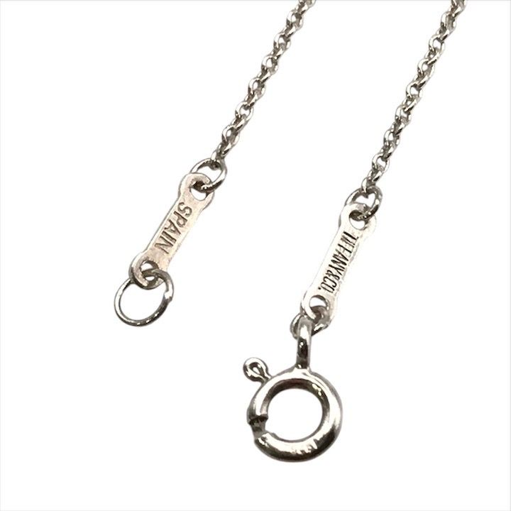 Tiffany & Co Open Heart Necklace Silver