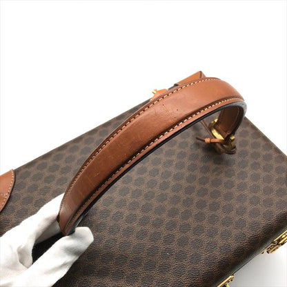 Celine Macadam Triomphe Hand Cosmetic Box Trunk Case Purse