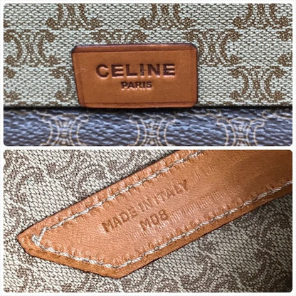 Celine Macadam Triomphe Hand Cosmetic Box Trunk Case Purse