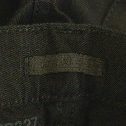 Prada Skinny Pants With Pocket Logo Black Gep327