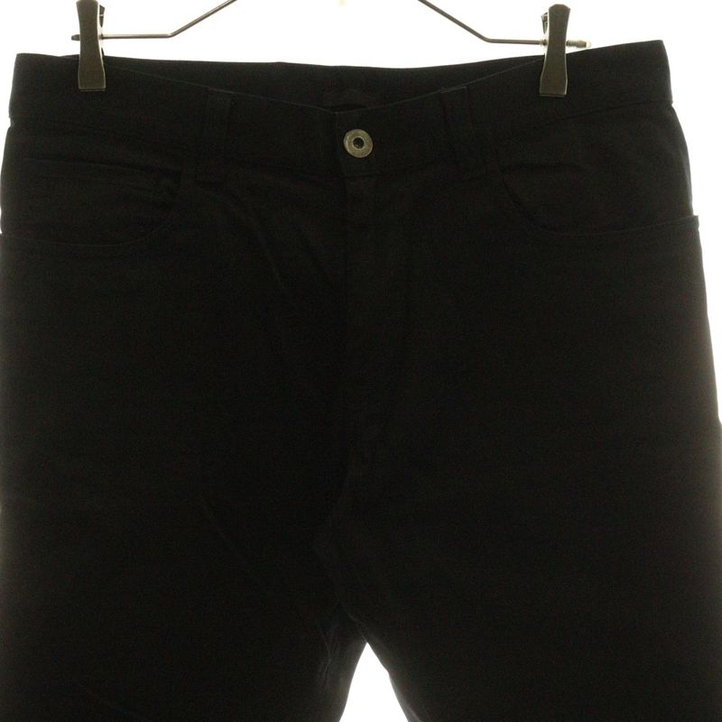 Prada Skinny Pants With Pocket Logo Black Gep327