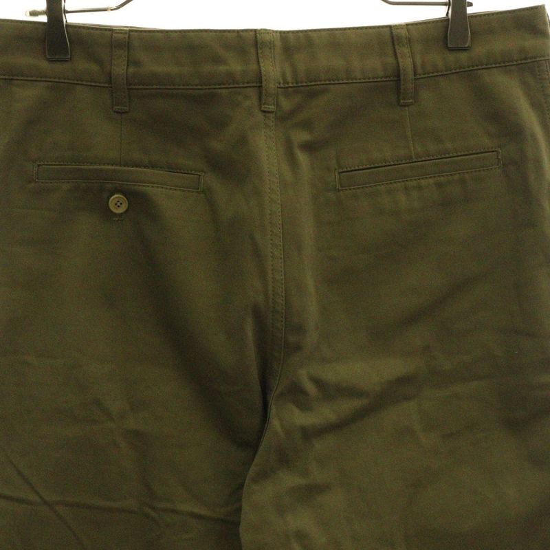 Celine Zip Fly Straight Pants Cotton Pants Beige 2n886383u