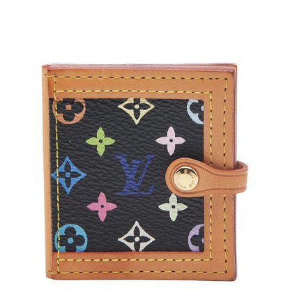 Louis Vuitton Monogram Multicolor Porte Photo 2 Volle Photo Case M58002 Black