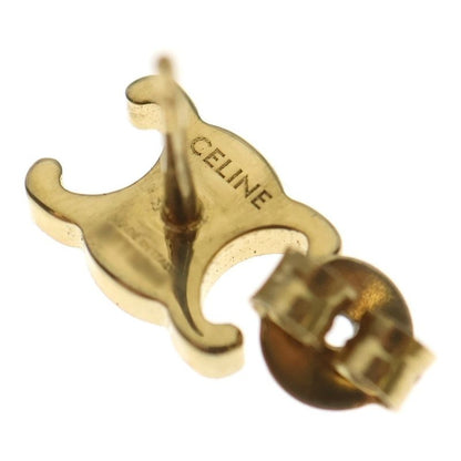 Celine Triomphe Earrings Gold Stt3264