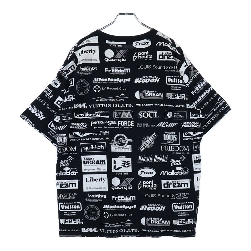 Louis Vuitton 19AW All Over Logo Tee Rm192m NPG Hhy20w All Over Logo Printed