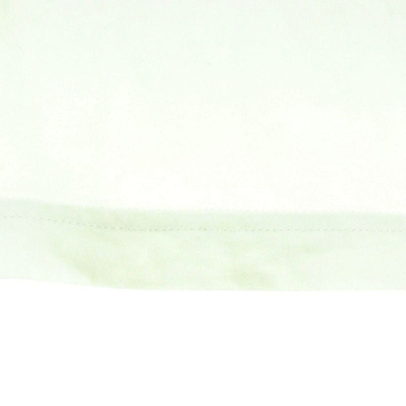 Fendi Front Circle Logo Crew Neck Short Sleeve T-shirt Cut And Sewn White Women