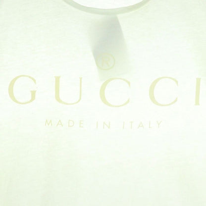 Gucci 18SS Tonal Brand Logo Tee 441685 Front Logo Print Crew Neck Short Sleeve