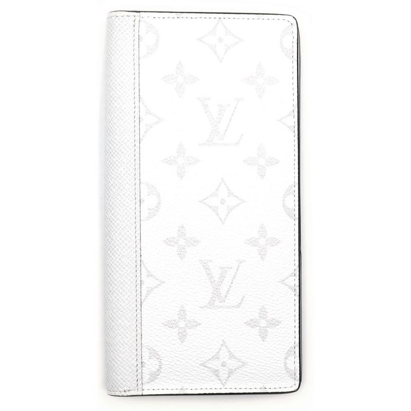 Louis Vuitton Taiga Lama Portefeuille Brazza Untactica Long Wallet Long Wallet