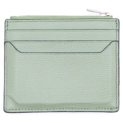 Loewe Fragment Case Anagram Card Case Business Card Holder Leather Light Green