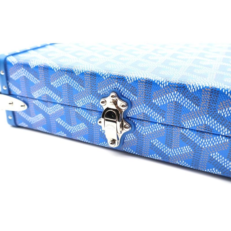 Goyard Buzon Trunk Bag Shoulder Bag Blue Bezonspmlty10cl10p