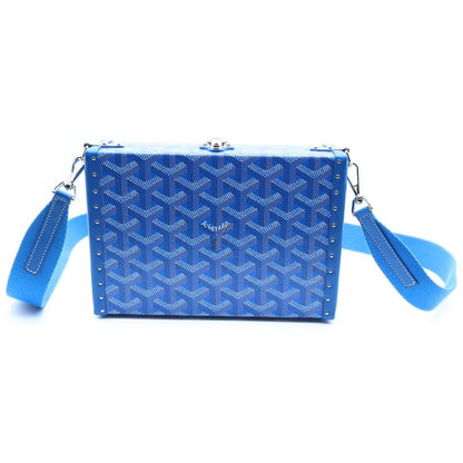 Goyard Buzon Trunk Bag Shoulder Bag Blue Bezonspmlty10cl10p