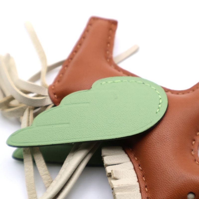 Hermes Pegasus Charm PM Leather Strap Brown/green Stamped B