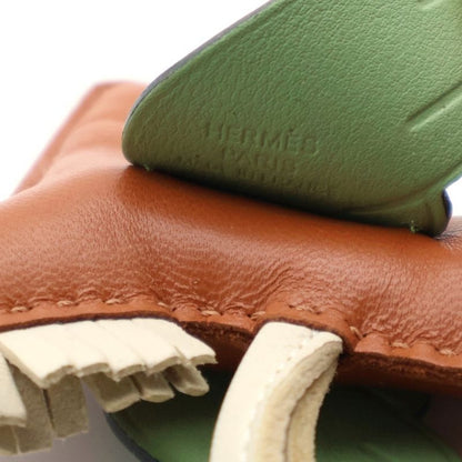 Hermes Pegasus Charm PM Leather Strap Brown/green Stamped B