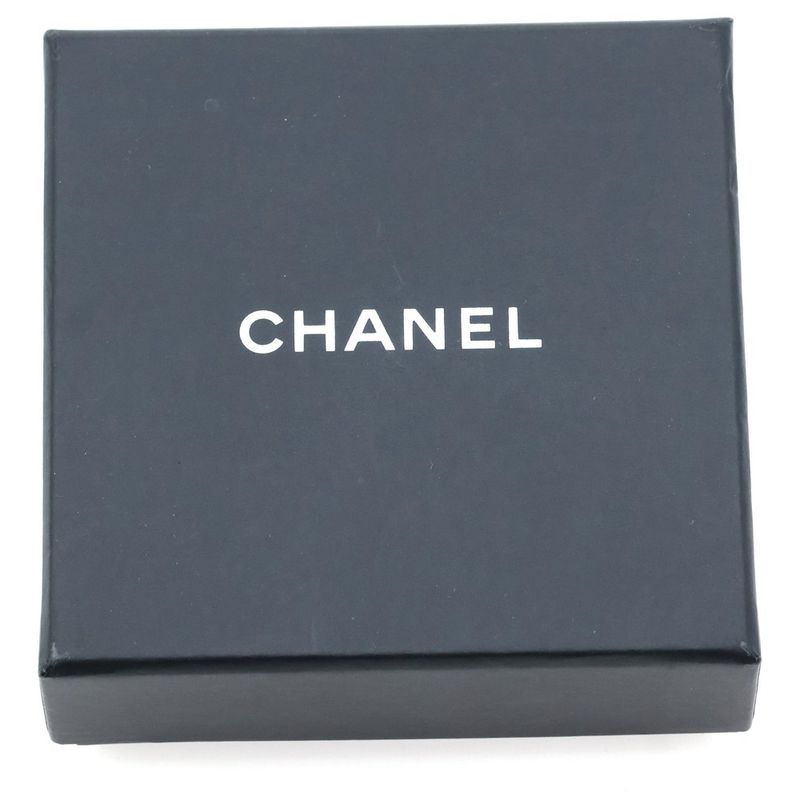 Chanel Coco Mark Faux Pearl Ear Cuff Ear Accessories Gold GP B21A