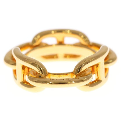 Hermes Chaine D'ancre Scarf Ring Legato GP Gold