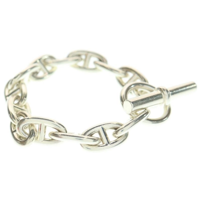 Hermes Chaine D'ancre GM Chaine D'ancre GM 13-panel Chain Bracelet 13link Silver
