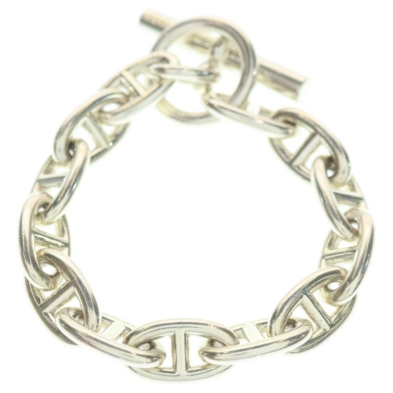 Hermes Chaine D'ancre GM Chaine D'ancre GM 13-panel Chain Bracelet 13link Silver