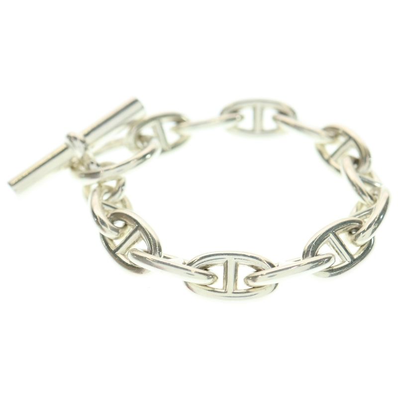 Hermes Chaine D'ancre GM Chaine D'ancre GM 13-panel Chain Bracelet 13link Silver