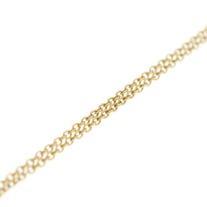Tiffany & Co Notes Heart Necklace Yellow Gold 18K Jewelry