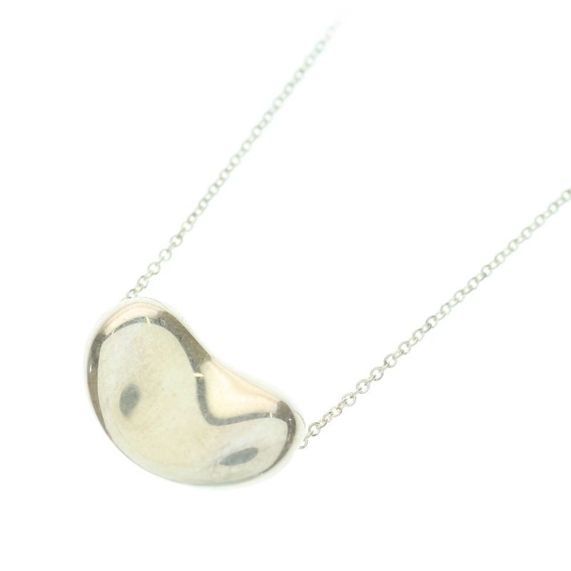 Tiffany & Co Beads Chain Pendant Necklace Silver Sv925