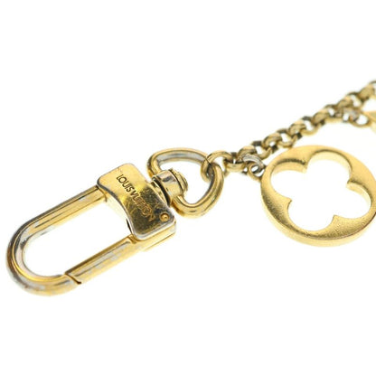 Louis Vuitton Bag Charm Chain Fleur De Monogram Flower Gold/beige M65111