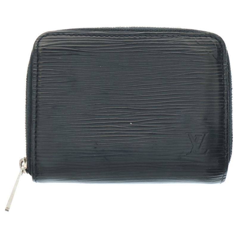 Louis Vuitton Epi Leather Zippy Coin Purse Black M60152/th1088
