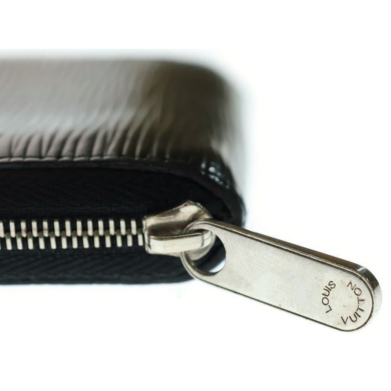 Louis Vuitton Epi Leather Zippy Coin Purse Black M60152/th1088