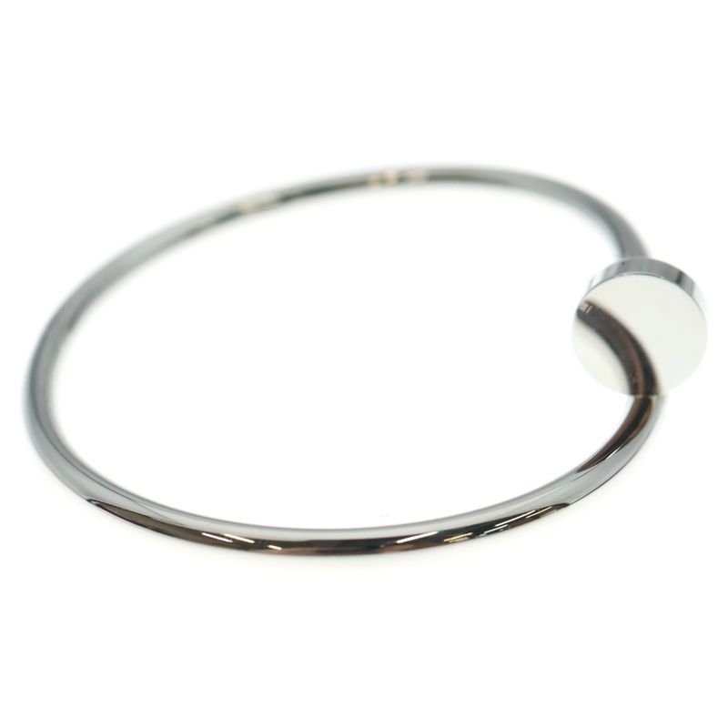 Cartier Juste Un Clou Bracelet White Gold Au750 WG #17 Jewelry