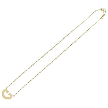 Cartier C Heart Necklace Yellow Gold Au750yg Jewelry