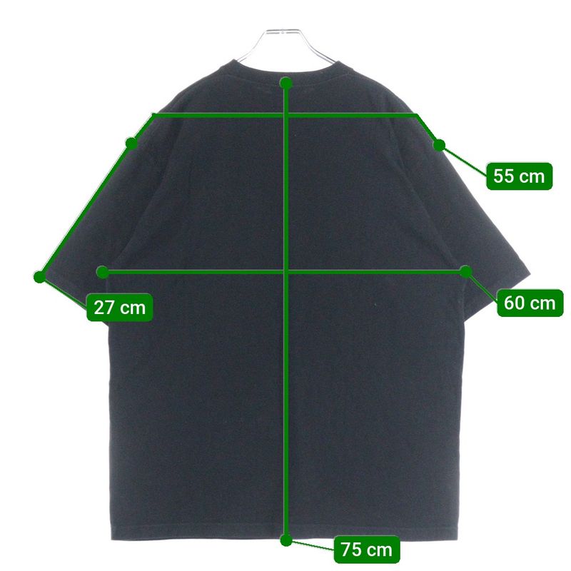 Balenciaga 20SS Copywrite Logo Crew Neck Short Sleeve T-shirt Cut And Sewn