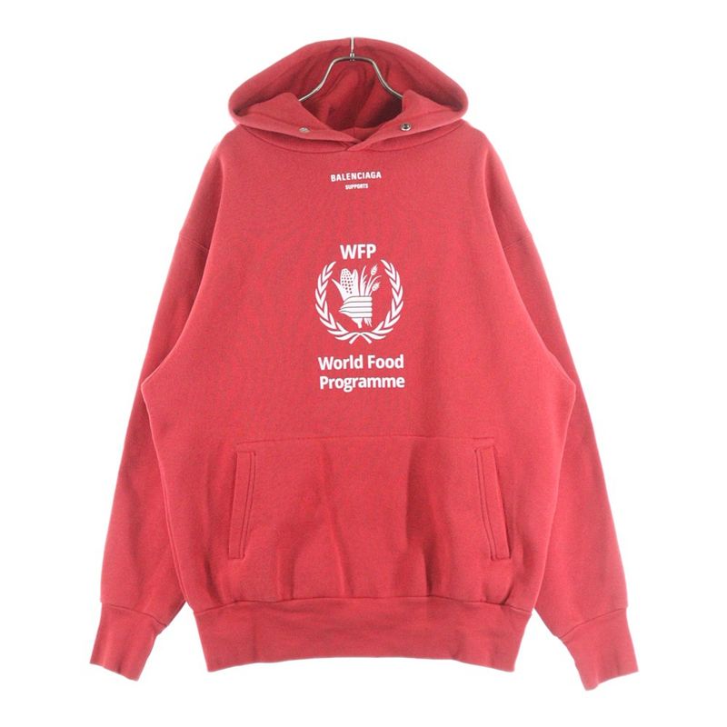 Balenciaga World Food Program WFP Hoodie World Food Program Pullover Sweatshirt