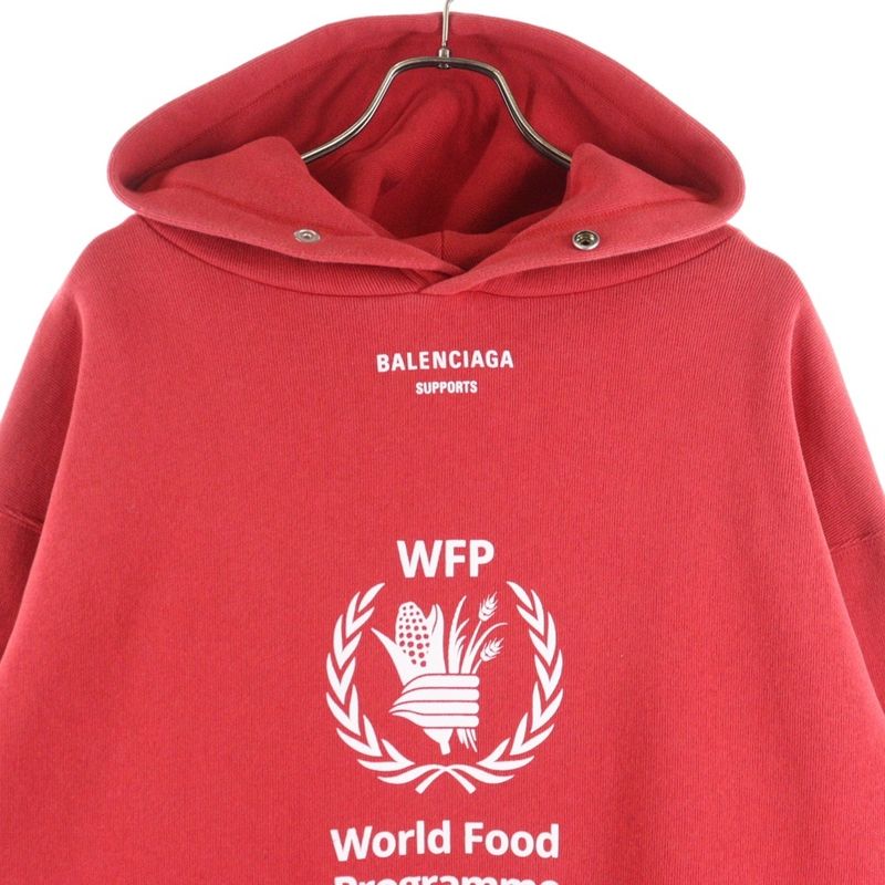Balenciaga World Food Program WFP Hoodie World Food Program Pullover Sweatshirt