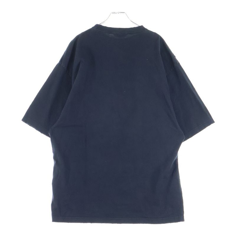 Balenciaga Athletes Athlete Logo Print Damaged Crew Neck Short Sleeve T-shirt