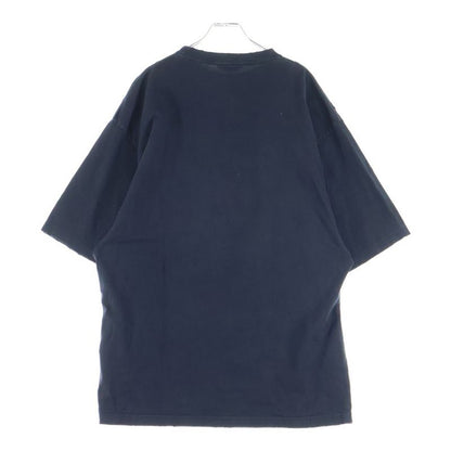 Balenciaga Athletes Athlete Logo Print Damaged Crew Neck Short Sleeve T-shirt