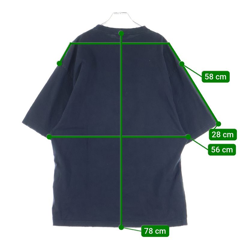 Balenciaga Athletes Athlete Logo Print Damaged Crew Neck Short Sleeve T-shirt