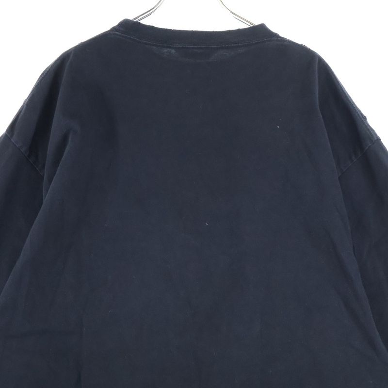 Balenciaga Athletes Athlete Logo Print Damaged Crew Neck Short Sleeve T-shirt