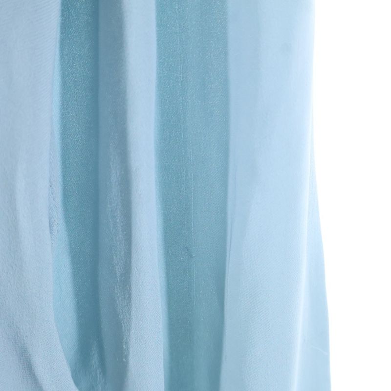 Gucci BEE Cuff Applique Embroidered Silk Ruffle Long Sleeve Shirt Blouse Light