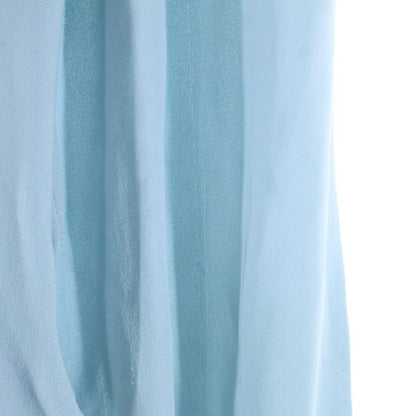 Gucci BEE Cuff Applique Embroidered Silk Ruffle Long Sleeve Shirt Blouse Light