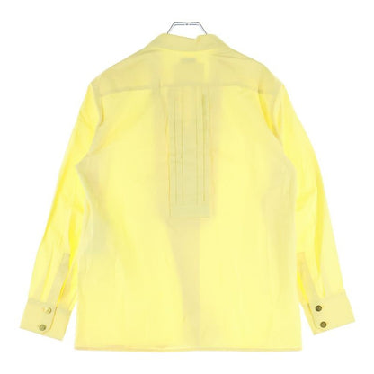 Chanel Coco Mark Button Cotton Double Breasted Pullover Long Sleeve Shirt