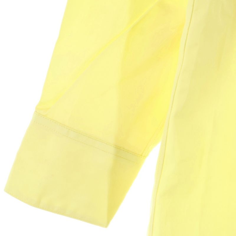 Chanel Coco Mark Button Cotton Double Breasted Pullover Long Sleeve Shirt