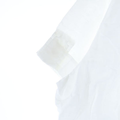 Hermes Oversized Short-sleeved Shirt With Serie Buttons White