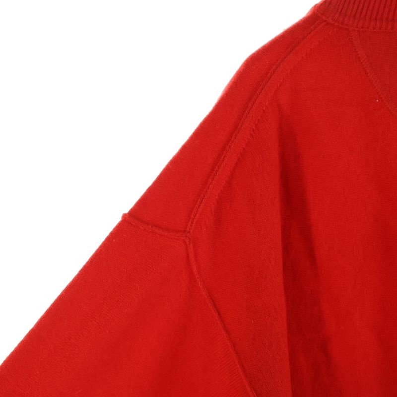 Louis Vuitton 19SS Inside Out Crewneck Knit Sweater Red Rm191 JZE Hgn62w