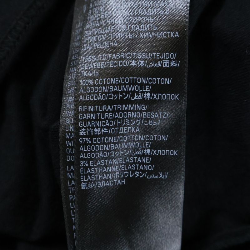 Balenciaga 24SS Dark Web Oversized Short Sleeve T-shirt Black 739028 Tpvn5