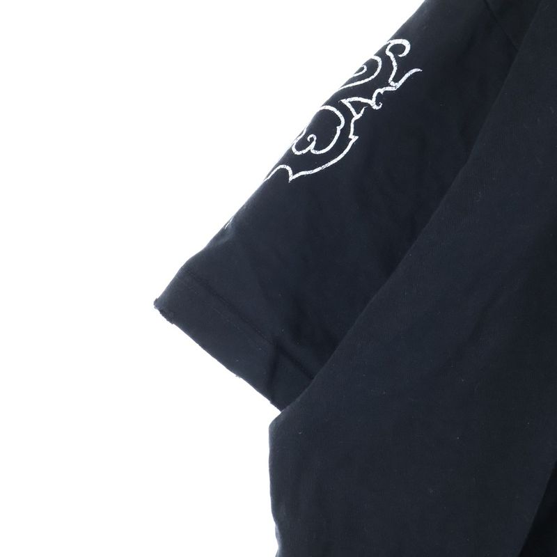 Balenciaga 24SS Dark Web Oversized Short Sleeve T-shirt Black 739028 Tpvn5