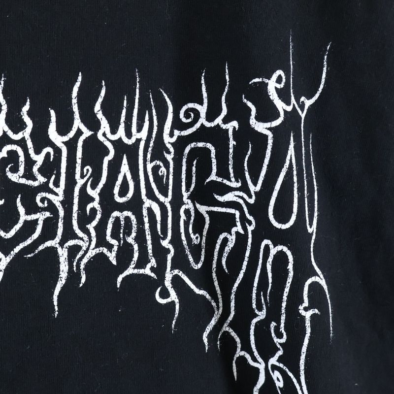 Balenciaga 24SS Dark Web Oversized Short Sleeve T-shirt Black 739028 Tpvn5